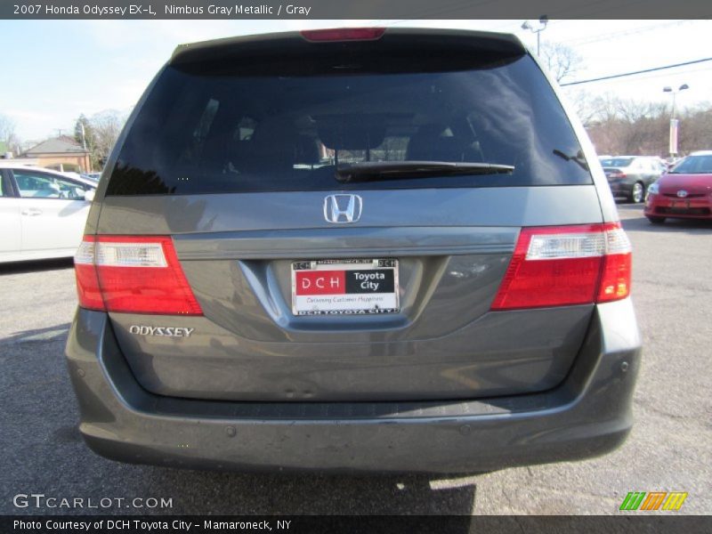 Nimbus Gray Metallic / Gray 2007 Honda Odyssey EX-L