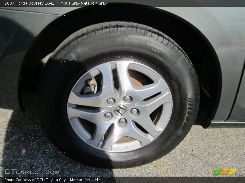 Nimbus Gray Metallic / Gray 2007 Honda Odyssey EX-L