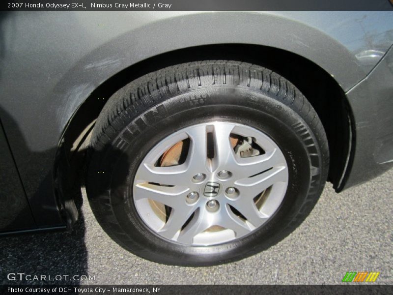 Nimbus Gray Metallic / Gray 2007 Honda Odyssey EX-L