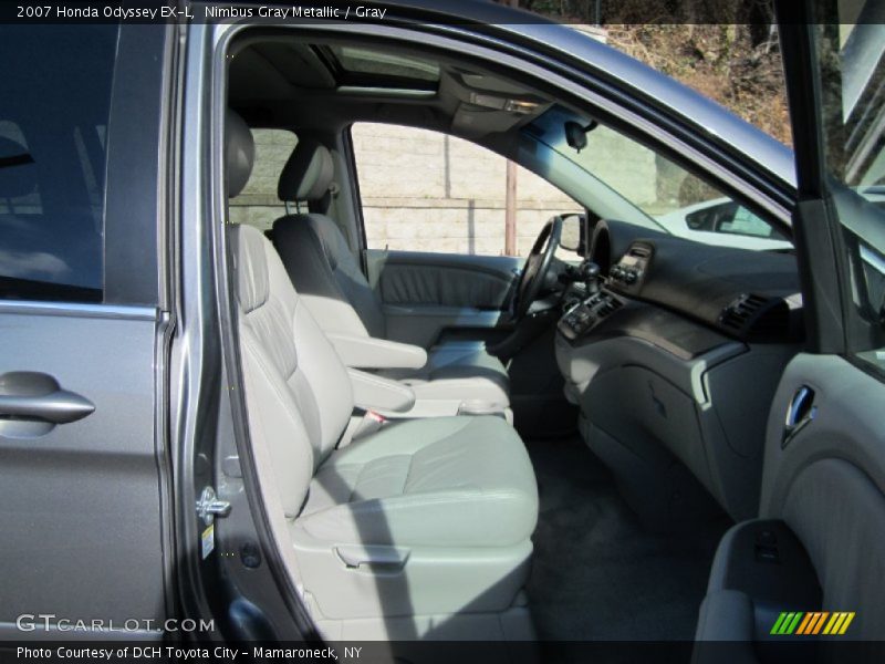 Nimbus Gray Metallic / Gray 2007 Honda Odyssey EX-L