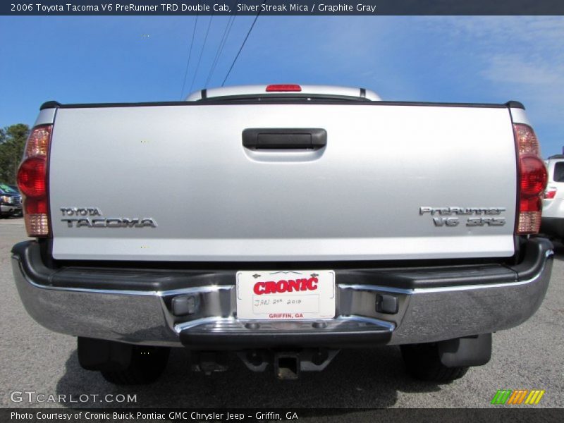 Silver Streak Mica / Graphite Gray 2006 Toyota Tacoma V6 PreRunner TRD Double Cab