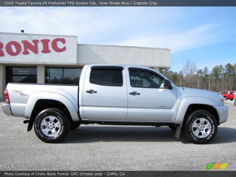 Silver Streak Mica / Graphite Gray 2006 Toyota Tacoma V6 PreRunner TRD Double Cab