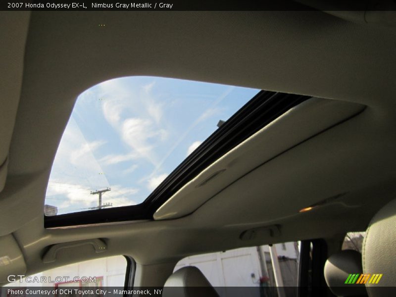 Nimbus Gray Metallic / Gray 2007 Honda Odyssey EX-L
