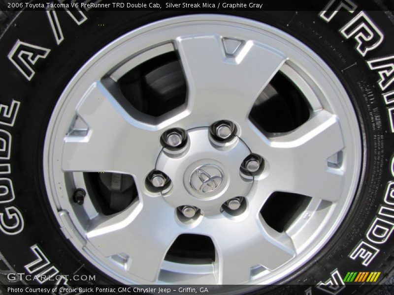 Silver Streak Mica / Graphite Gray 2006 Toyota Tacoma V6 PreRunner TRD Double Cab