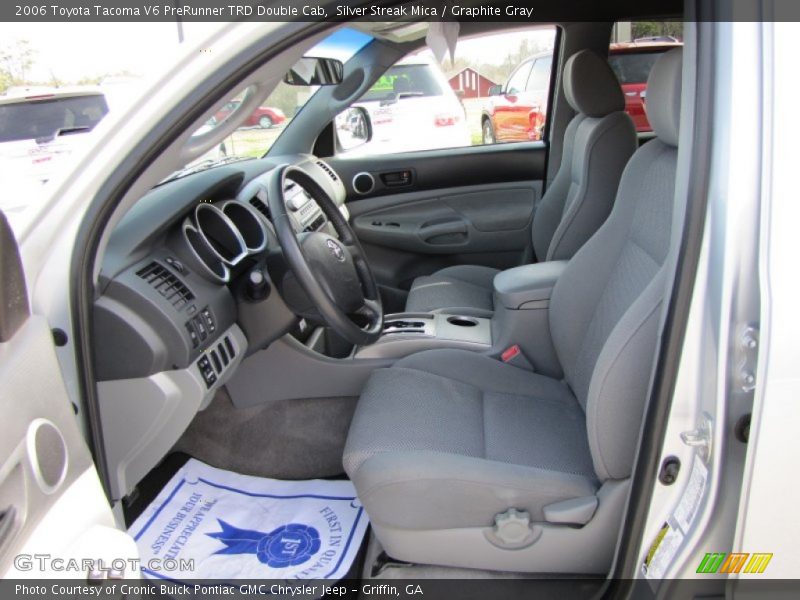 Silver Streak Mica / Graphite Gray 2006 Toyota Tacoma V6 PreRunner TRD Double Cab