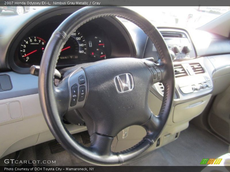 Nimbus Gray Metallic / Gray 2007 Honda Odyssey EX-L