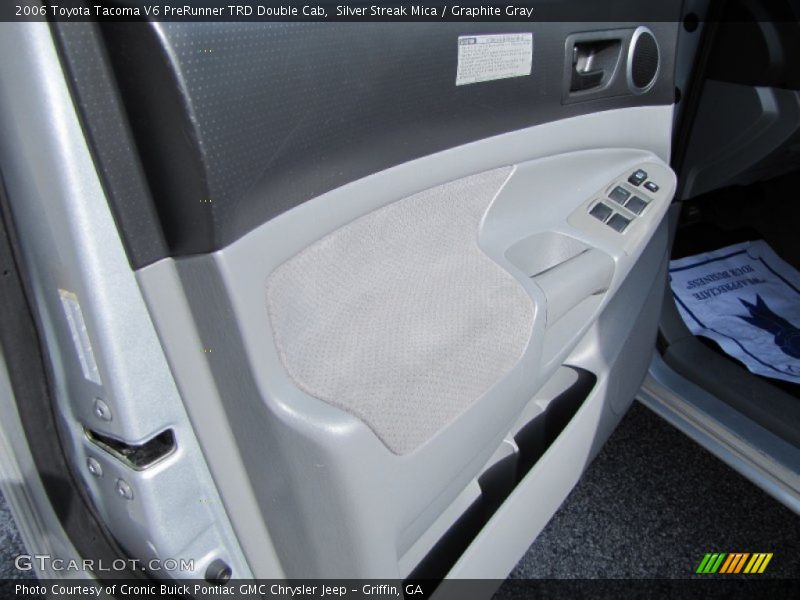 Silver Streak Mica / Graphite Gray 2006 Toyota Tacoma V6 PreRunner TRD Double Cab