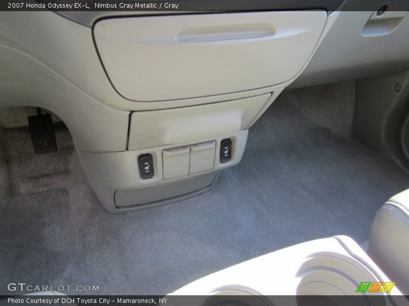 Nimbus Gray Metallic / Gray 2007 Honda Odyssey EX-L