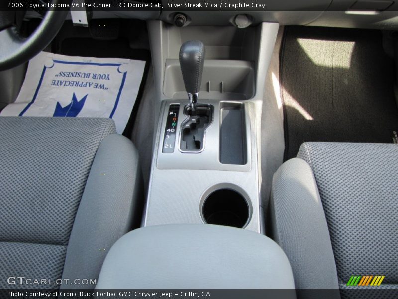 Silver Streak Mica / Graphite Gray 2006 Toyota Tacoma V6 PreRunner TRD Double Cab