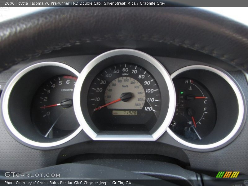 Silver Streak Mica / Graphite Gray 2006 Toyota Tacoma V6 PreRunner TRD Double Cab