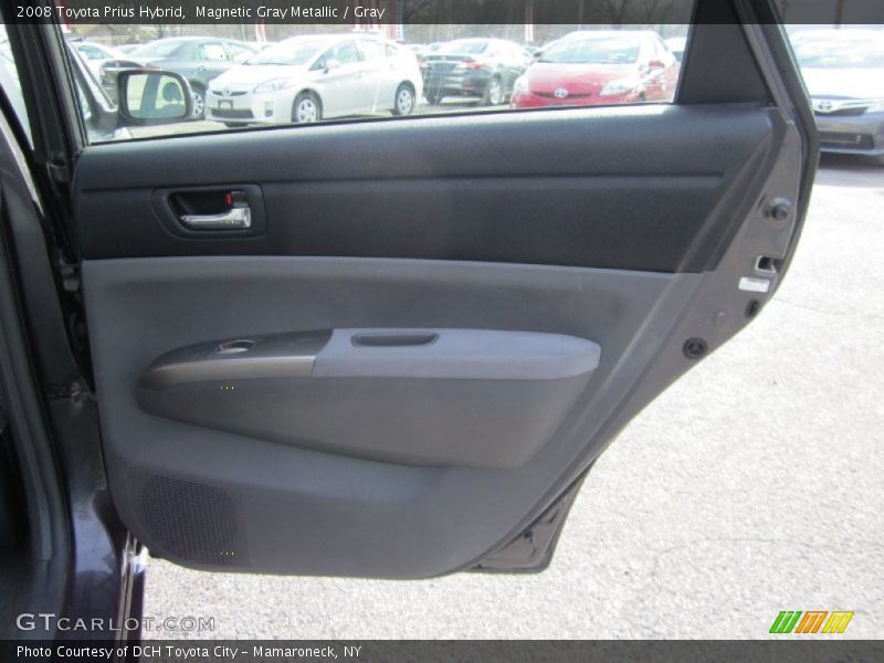 Magnetic Gray Metallic / Gray 2008 Toyota Prius Hybrid