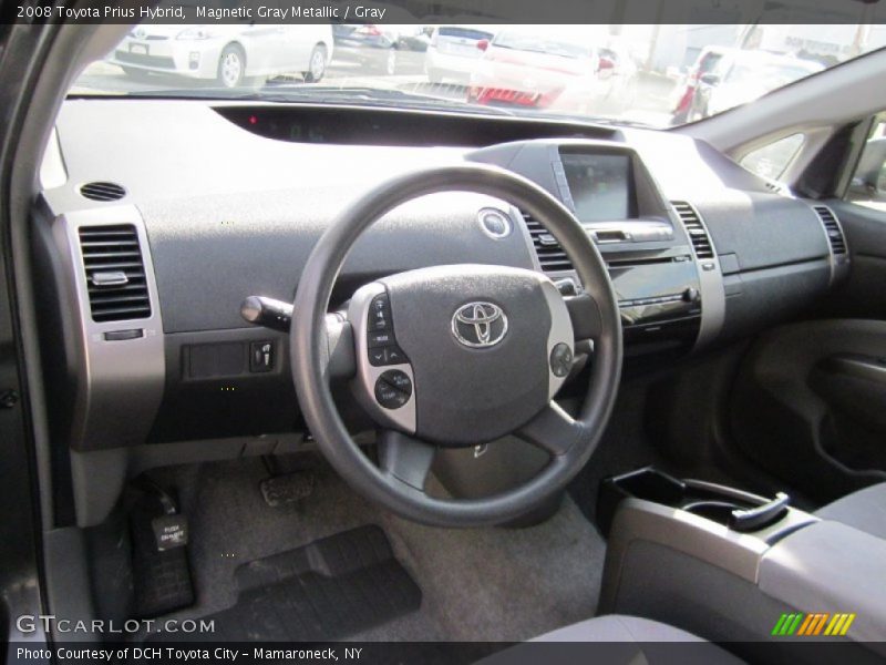 Magnetic Gray Metallic / Gray 2008 Toyota Prius Hybrid