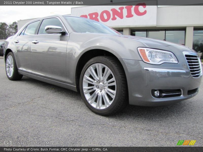 Tungsten Metallic / Black 2011 Chrysler 300 Limited