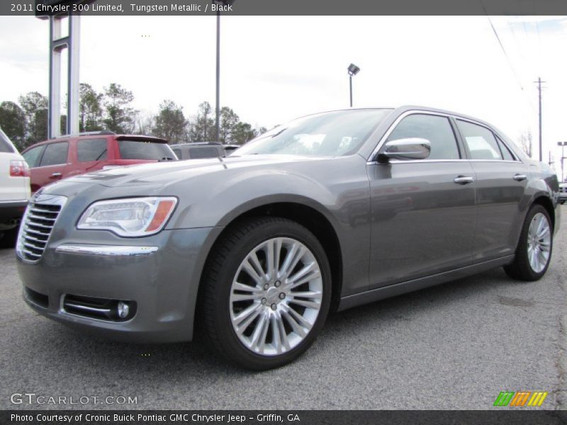 Tungsten Metallic / Black 2011 Chrysler 300 Limited