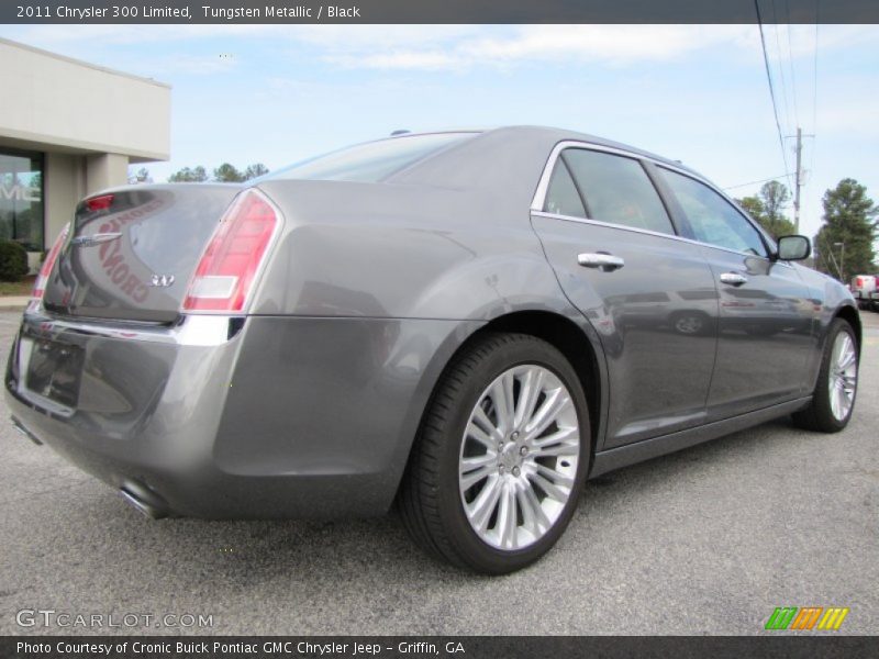 Tungsten Metallic / Black 2011 Chrysler 300 Limited