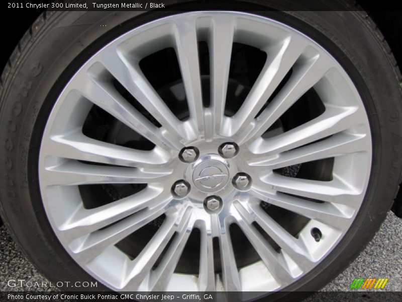 Tungsten Metallic / Black 2011 Chrysler 300 Limited