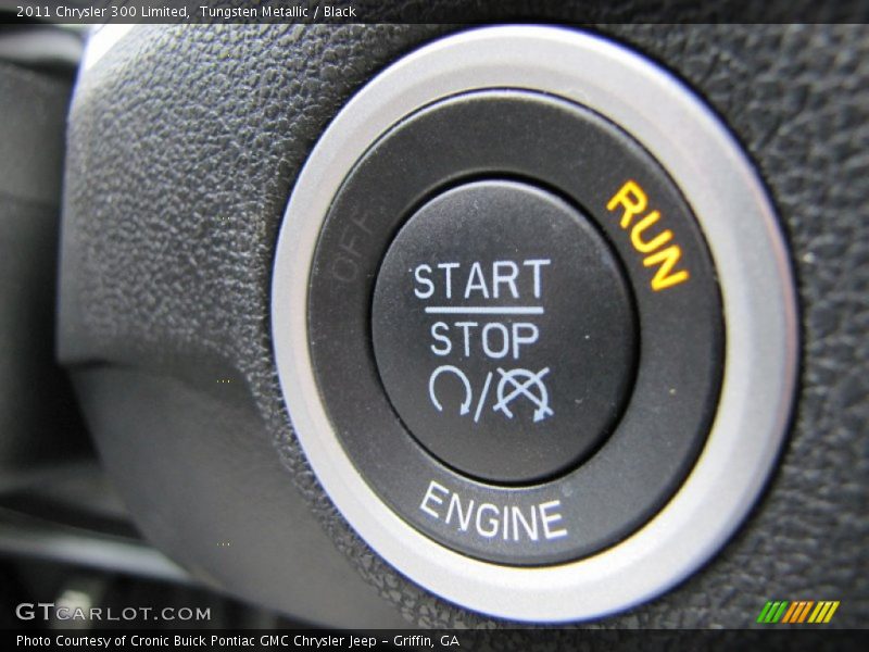Tungsten Metallic / Black 2011 Chrysler 300 Limited