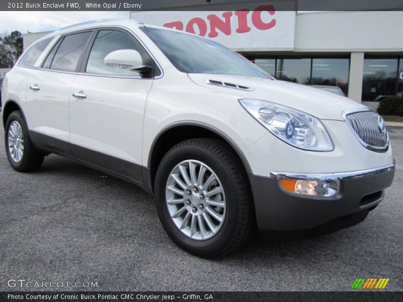 White Opal / Ebony 2012 Buick Enclave FWD