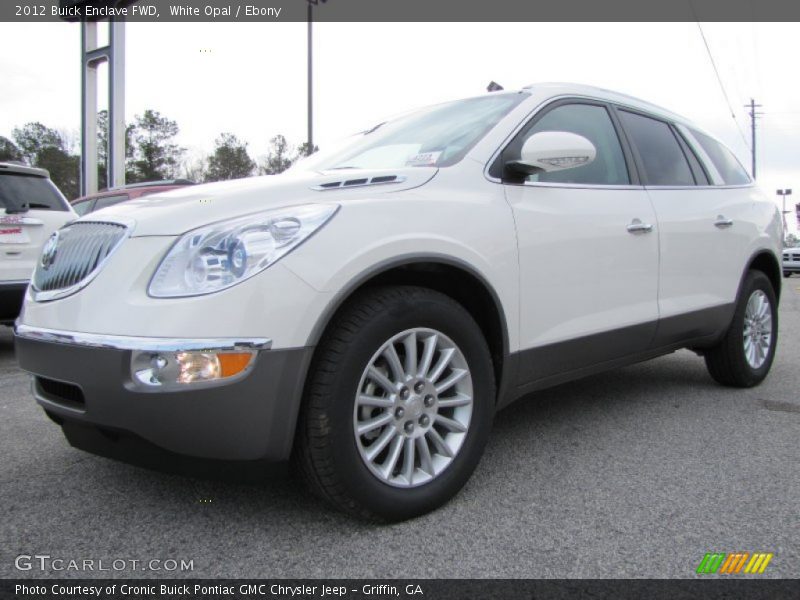 White Opal / Ebony 2012 Buick Enclave FWD