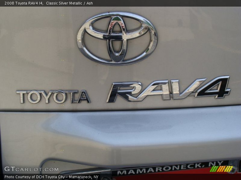 Classic Silver Metallic / Ash 2008 Toyota RAV4 I4