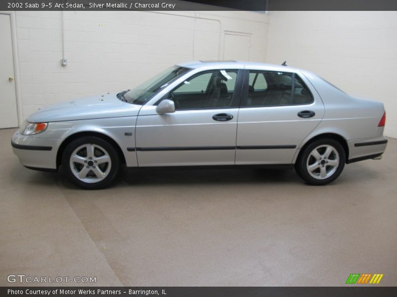  2002 9-5 Arc Sedan Silver Metallic