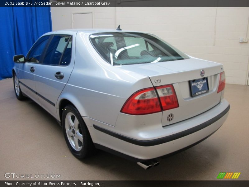 Silver Metallic / Charcoal Grey 2002 Saab 9-5 Arc Sedan