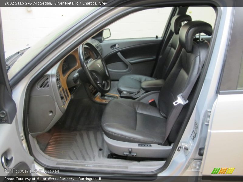 2002 9-5 Arc Sedan Charcoal Grey Interior