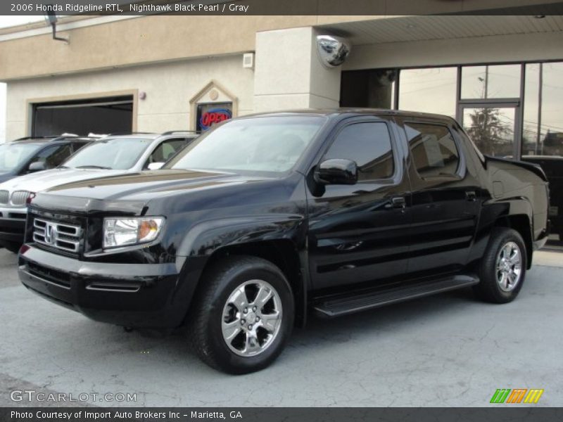 Nighthawk Black Pearl / Gray 2006 Honda Ridgeline RTL