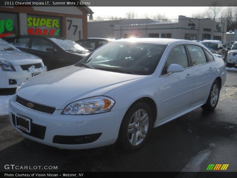 Summit White / Ebony 2011 Chevrolet Impala LT