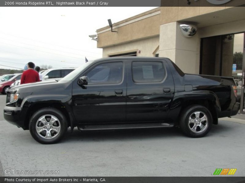 Nighthawk Black Pearl / Gray 2006 Honda Ridgeline RTL