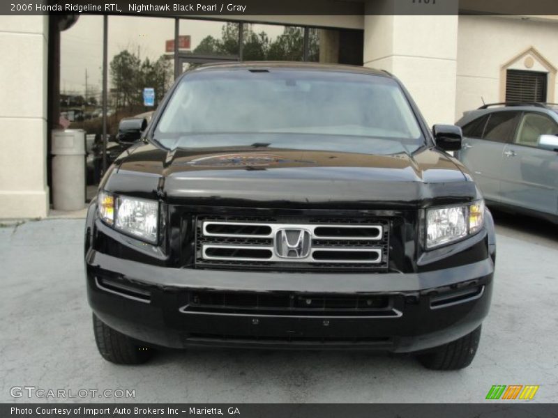 Nighthawk Black Pearl / Gray 2006 Honda Ridgeline RTL