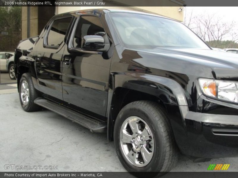 Nighthawk Black Pearl / Gray 2006 Honda Ridgeline RTL