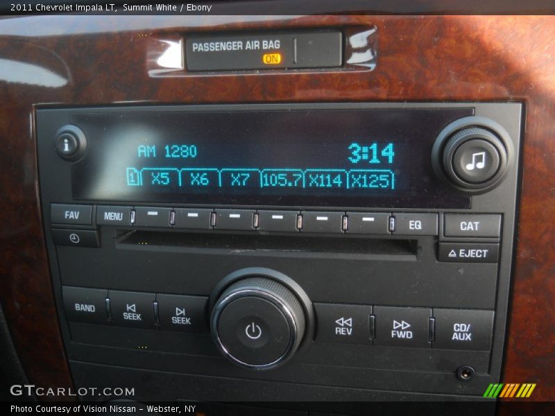 Summit White / Ebony 2011 Chevrolet Impala LT