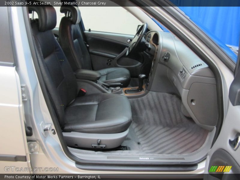  2002 9-5 Arc Sedan Charcoal Grey Interior