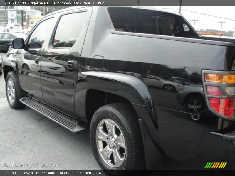 Nighthawk Black Pearl / Gray 2006 Honda Ridgeline RTL