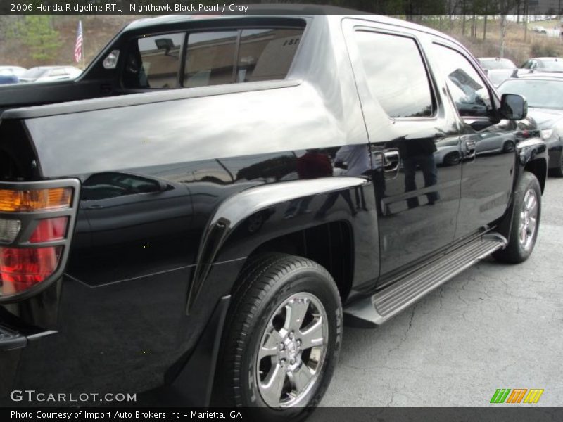 Nighthawk Black Pearl / Gray 2006 Honda Ridgeline RTL