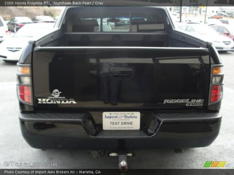 Nighthawk Black Pearl / Gray 2006 Honda Ridgeline RTL