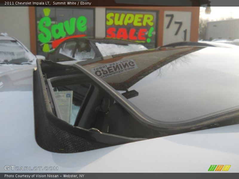 Summit White / Ebony 2011 Chevrolet Impala LT