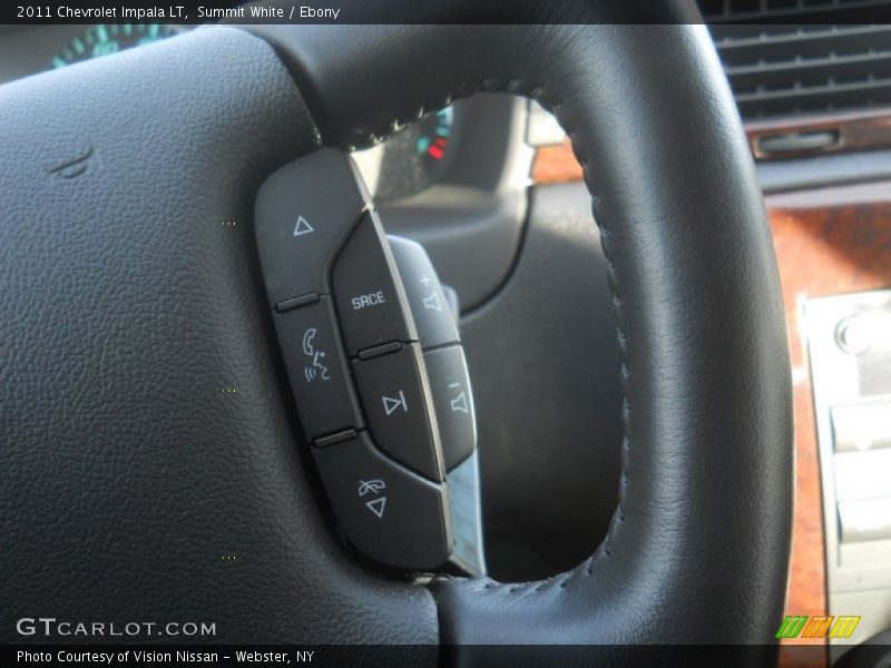 Summit White / Ebony 2011 Chevrolet Impala LT