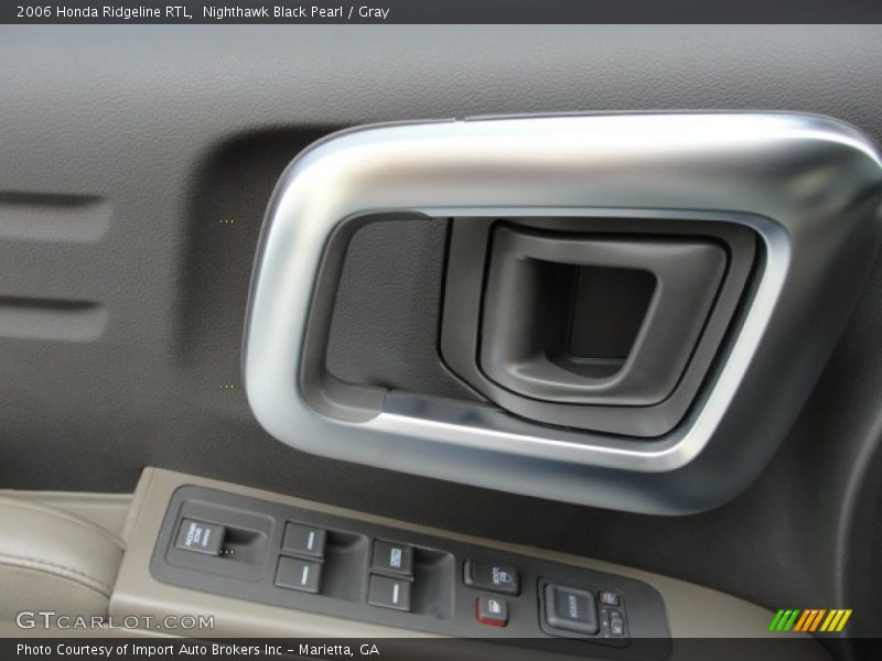 Nighthawk Black Pearl / Gray 2006 Honda Ridgeline RTL