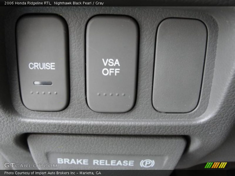 Nighthawk Black Pearl / Gray 2006 Honda Ridgeline RTL