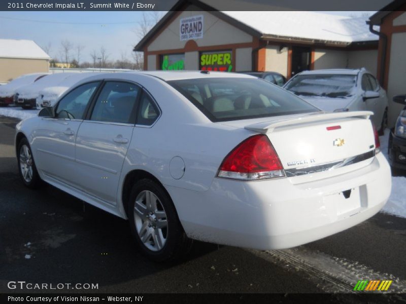 Summit White / Ebony 2011 Chevrolet Impala LT