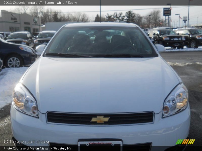 Summit White / Ebony 2011 Chevrolet Impala LT