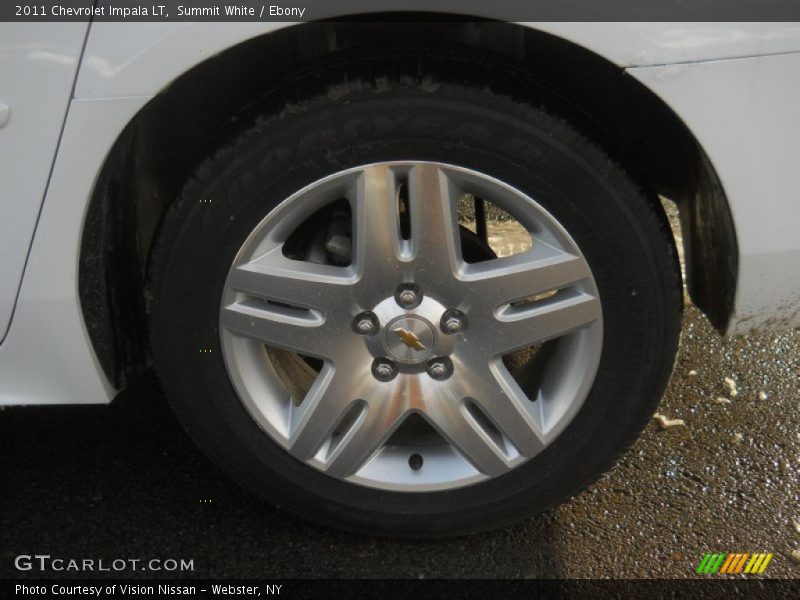 Summit White / Ebony 2011 Chevrolet Impala LT