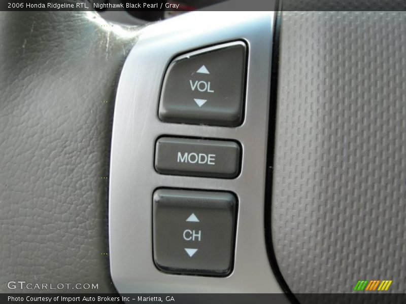 Nighthawk Black Pearl / Gray 2006 Honda Ridgeline RTL
