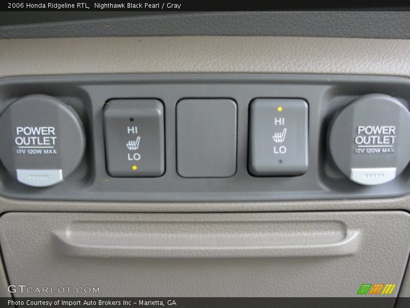 Nighthawk Black Pearl / Gray 2006 Honda Ridgeline RTL