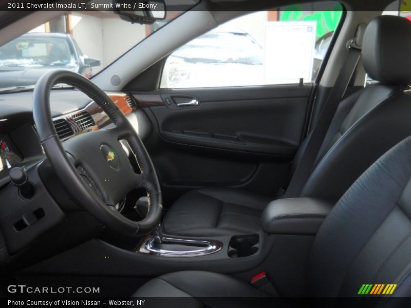 Summit White / Ebony 2011 Chevrolet Impala LT