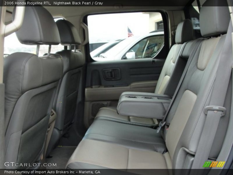 Nighthawk Black Pearl / Gray 2006 Honda Ridgeline RTL