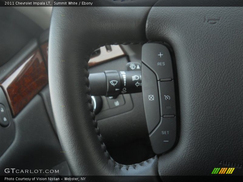 Summit White / Ebony 2011 Chevrolet Impala LT
