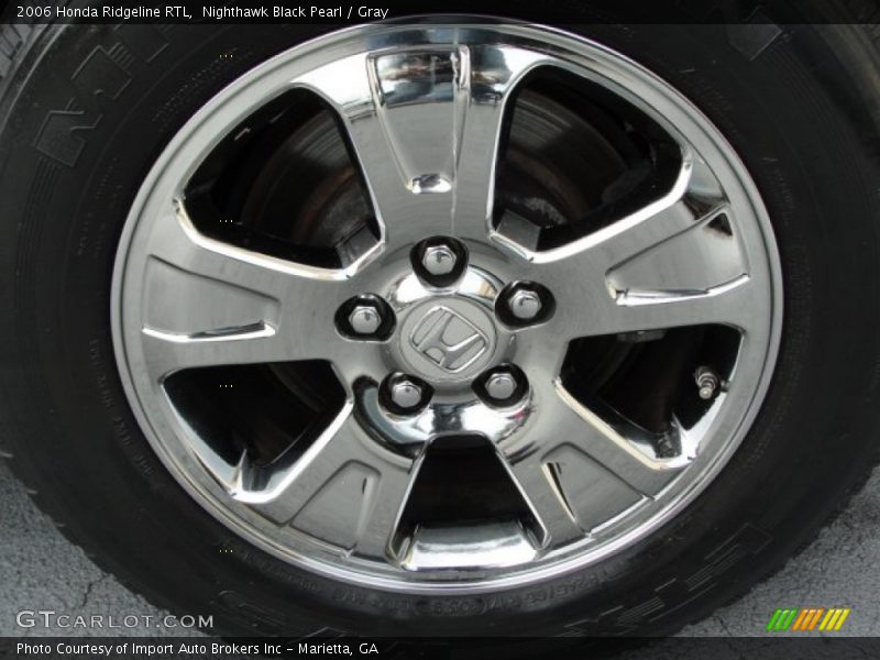 Nighthawk Black Pearl / Gray 2006 Honda Ridgeline RTL